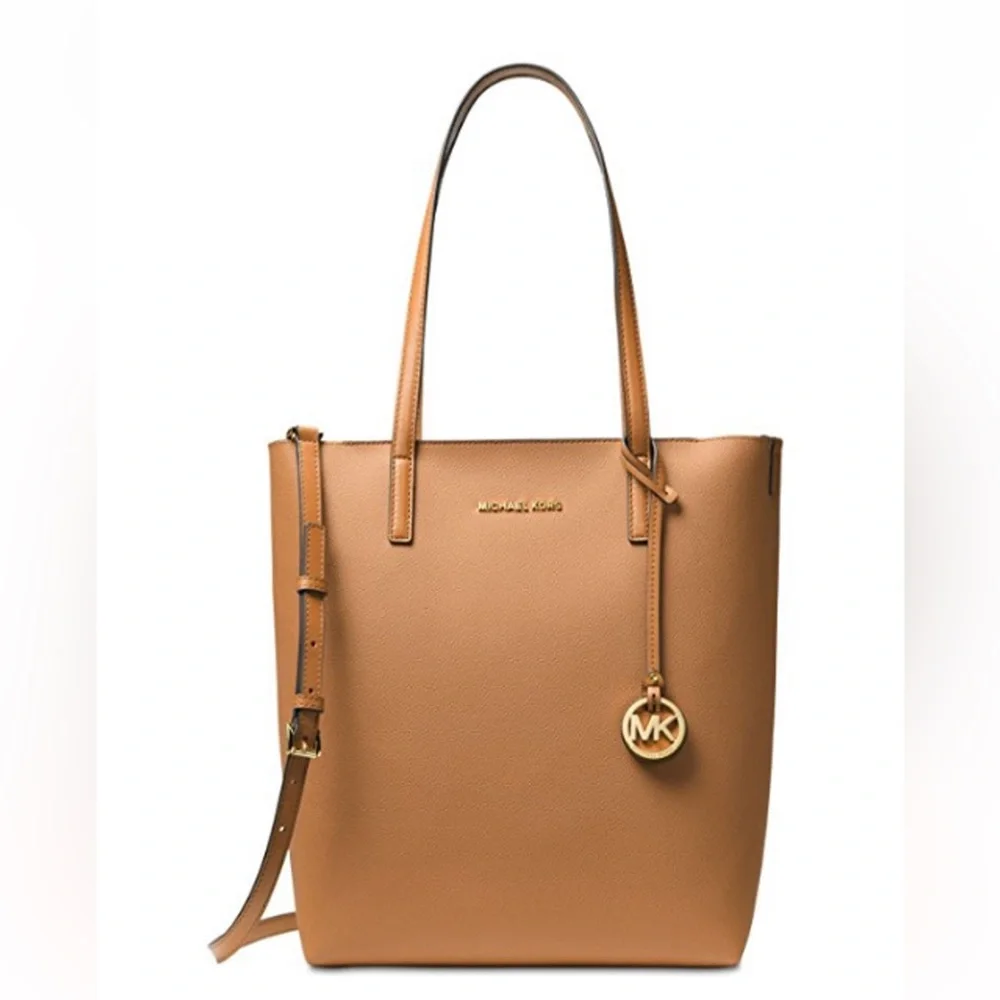 Michael Kors Hayley Large Leather Tote Bag - Picture 1 of 8